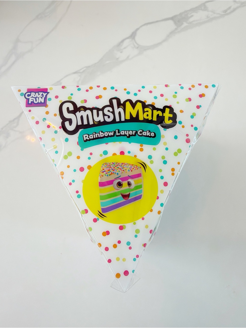 NEW SmushMart Birthday Rainbow Layer Cake Squishy 🌈 🍰 | 11” Jumbo VIRAL
